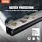 Vevor Gutter Guard 5 in Wide 208 ft Length Cover Mesh Leaf Debris Protection 5in-208 - alternate 2