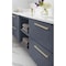 Amerock Bronx 12-5/8 in 320 mm Center-to-Center Golden Champagne Cabinet Pull BP36561BBZ - alternate 4