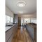 Afx Reeves, LED Flush Mount, 20"W, Satin Nickel RVEF20LAJUDSNLW - alternate 2