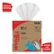 Wypall X50 Cloths, POP-UP Box, 9 1/10 x 12 1/2, White, 176/Box, PK10 KCC 83550 - alternate 8