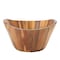 Megachef 11.75 Inch Acacia Wood Deep Salad Bowl 750122154M - alternate 2