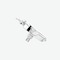 Showerclear Fixed Shower Head, 2.5 gpm, Chrome FC1 - alternate 2