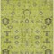 Homeroots 3' X 5' Artichoke Green And Fern Green Oriental Washable Indoor Outdoor Area Rug 582050 - alternate 5
