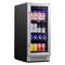 Yeego Single Zone 15 in. 80 (12 oz.) Cans Beverage Cooler YG-BS15R-23 - alternate 1