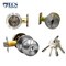 Ecs Hardware Durable Combo Lockset w/ Single Knob & Deadbolt, Entrance, Stainless Steel, Grade 3 SC1 ECSH-3607-SS-SC1 - alternate 5