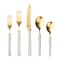Mepra Fantasia Ice Gold Flatware Set - 20 Pieces - Light Blue 10A622020OI - alternate 1
