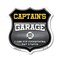 Signmission Captain's Garage I Can Fix Everything But Stupid, 12 Inch X 12 Inch, Plastic Sign SHI-P-12-490-CAPTAIN - alternate 1