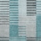 Homeroots 8' X 10' Teal Blue Aqua And Gray Striped Washable Indoor Outdoor Area Rug 581716 - alternate 4