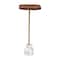 Baxton Studio Gezana Drink Table with Marble Base 270-14719-ZORO - alternate 2