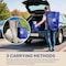 Simple Deluxe Extra-Large Moving Bags with Carrying Handles and Durable Zippers, Fold Flat, Blue, 6PK HKBAGXMOVING25BLUX6 - alternate 2