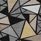 Homeroots 9' X 12' Black Beige And Gray Geometric Washable Indoor Outdoor Area Rug 600352 - alternate 4