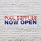Signmission Pool Supplies Now Open, 48 Inch x 120 Inch, Vinyl Banner B-120-30813 - alternate 2