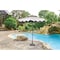 Living Accents Scalloped 9 ft. Tiltable Tan Patio Umbrella YQ102G31-SD - alternate 3