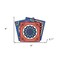 Homeroots 4" X 4" Mediterra Terra Cotta Mosaic Peel And Stick Removable Tiles 390928 - alternate 2