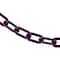 Mr. Chain 2" x 100' Purple Plastic Safety Chain 50023-100 - alternate 1