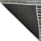 Homeroots 9' X 12' Brown Taupe And Chocolate Striped Washable Indoor Outdoor Area Rug 577990 - alternate 4