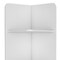 Homeroots 62in White Wood Corner Utility Cabinet With Two Doors 526166 - alternate 3