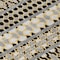 Homeroots 5' X 8' Charcoal Gray And Gold Quatrefoil Washable Indoor Outdoor Area Rug 583211 - alternate 3