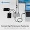 Plugable Technologies PLUGABLE USB4 HUB, 5-IN-1 THUNDERBOLT 4 HUB WITH 60W CHARGING, INCLUDES 1X USB-C USB4-HUB3A - alternate 4