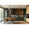 Z-Lite Renaud Matte Black 5 Light Chandelier 827P6-5R-MB-LED - alternate 2