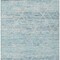 Homeroots 9' X 12' Teal Blue And Ivory Trellis Washable Indoor Outdoor Area Rug 616500 - alternate 4