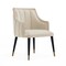 Manhattan Comfort Eda Wood  Armchair in Cream DC1677-1 - alternate 4