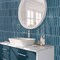 Apollo Tile Festa 1.7 in. x 9.6 in. Glossy Blue Ceramic Picket Wall and Floor Tile 2.37 sq. ft./case, 23PK APLPCD88NVGL - alternate 5