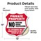 Signmission Private Property Shield Sign No Hunting, 12 Inch X 12 Inch, Vinyl Decal SHI-D-12-446 - alternate 3