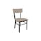 Bfm Seating Bristol Chair - Grade 4 Upholstered Seat & Back - Steel Frame - Sand Black Finish 4301CSTT013-SB - alternate 1