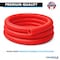 Kable Kontrol Convoluted Split Wire Loom Tubing - 1/4" Inside Diameter - 100' Length - Red WL901-100-RED - alternate 4
