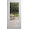 Vdomdoors Front Exterior Prehung Metal-Plastic Door Clear Glass / MANUX 8666 White Silk / Office Commercial a MANUX8666EXD-WS-W36xH80-RH-I - alternate 1