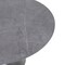 Leisuremod Round 47.24 in W, 29.35 in L, Sintered Stone/Stainless Steel, Grey VT23BS-48GRS - alternate 2