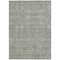 Homeroots 5' X 8' Cream and Tan Floral Washable Non Skid Indoor Outdoor Area Rug 564324 - alternate 4