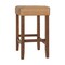 Alaterre Furniture Madison Backless Counter Height Stool True Walnut Finish with Cognac PU AVMA2120 - alternate 6