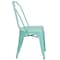 Flash Furniture Contemporary Stackable Chair, 17-3/4 in W 20" L 33-1/2" H ET-3534-MINT-GG - alternate 3