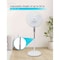 Black & Decker 18in Oscillating Pedestal Fan with Remote, , White BDSF18MW - alternate 3
