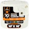 Xpose Safety Tarp, 10 ft X 16 ft, 10 oz, White, Canvas CTW10-1016-X - alternate 1