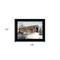 Homeroots The Kissing Bridge 2 Black Framed Print Wall Art 404465 - alternate 2