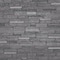 Durakwik Stone Siding Panel, 13 in L, 48 in W, 2 in Thick, Interlocking Edge, Ledgestone Profile, Volcano Ash, 4PK 308VAP - alternate 2