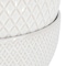 Gibson Elite Earlhart 2 Piece 6 Inch Ribbed Stoneware Cereal Bowl Set in White 750123472M - alternate 4