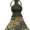 Homeroots 12" Gray Metal Novelty Bedside Lamp With Black Cone Shade 636355 - alternate 5