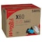Wypall WypAll X60 Dry Wipe, 11 in x 16 3/4 in, White, Dispenser Box, 236 Sheets 54015 - alternate 1