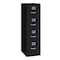 Hirsh 15" W 4 Drawer Vertical File Cabinet, Black, Letter 17892 - alternate 1