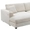 Homeroots 54" Khaki Fabric Modular USB Sleeper Sofa 568289 - alternate 4