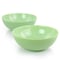 Martha Stewart 2 Piece 8 Inch Jadeite Glass Serving Bowl Set in Jade Green 128936.01 - alternate 3