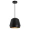 Afx Bronx Medium Base Pendant - 10in Dia. - Black BRXP10MBBKGD - alternate 3