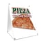 Signmission Pizza By The Slice, 36 Inch x 24 Inch A-frame Yard Sign, Plastic Sign SBC-2436-Pizza By The Slice - alternate 1
