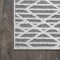 Jonathan Y Ararat High-Low Pile Moroccan Diamond Modern Black/Ivory 2 ft. x 10 ft. Indoor/Outdoor Runner Rug SBH105B-210 - alternate 3