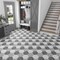 Apollo Tile 9 x 11 in. Matte Charcoal Black Porcelain Hexagon Wall and Floor Tile 8.07 sq ft/case, 16PK HEX88TERBLKA - alternate 3