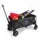 Picnic Time Family Of Brands NCAA Northwestern Wildcats Adventure Wagon Folding Wagon - Wagon Cart 739-00-679-434-0 - alternate 2